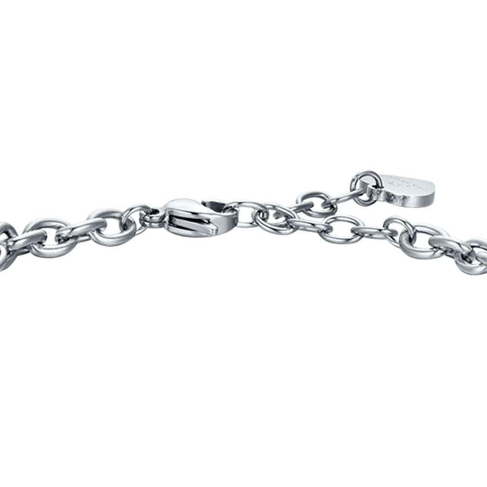 PULSERA DE ACERO MUJER SIGNO DEL ZODIACO SAGITARIO PLACA