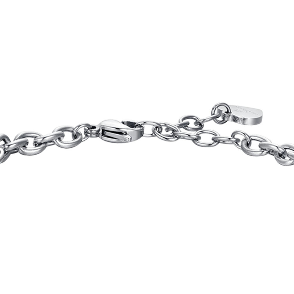 PULSERA DE ACERO MUJER SIGNO ASTROLOGICO CAPRICORNIO PLACA