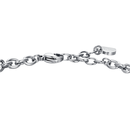 PULSERA DE ACERO MUJER SIGNO ZODIACAL ACUARIO PLACA