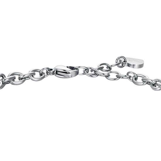 PULSERA ACERO MUJER SIGNO ZODIACAL PISCIS PLACA