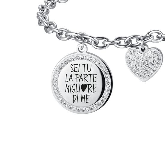PULSERA DE ACERO PARA MUJER ERES LO MEJOR DE MI