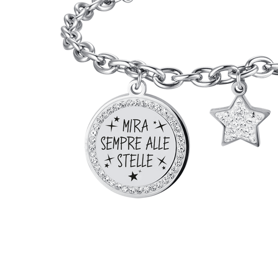EL BRAZALETE DE ACERO PARA MUJER SIEMPRE APUNTA A LAS ESTRELLAS