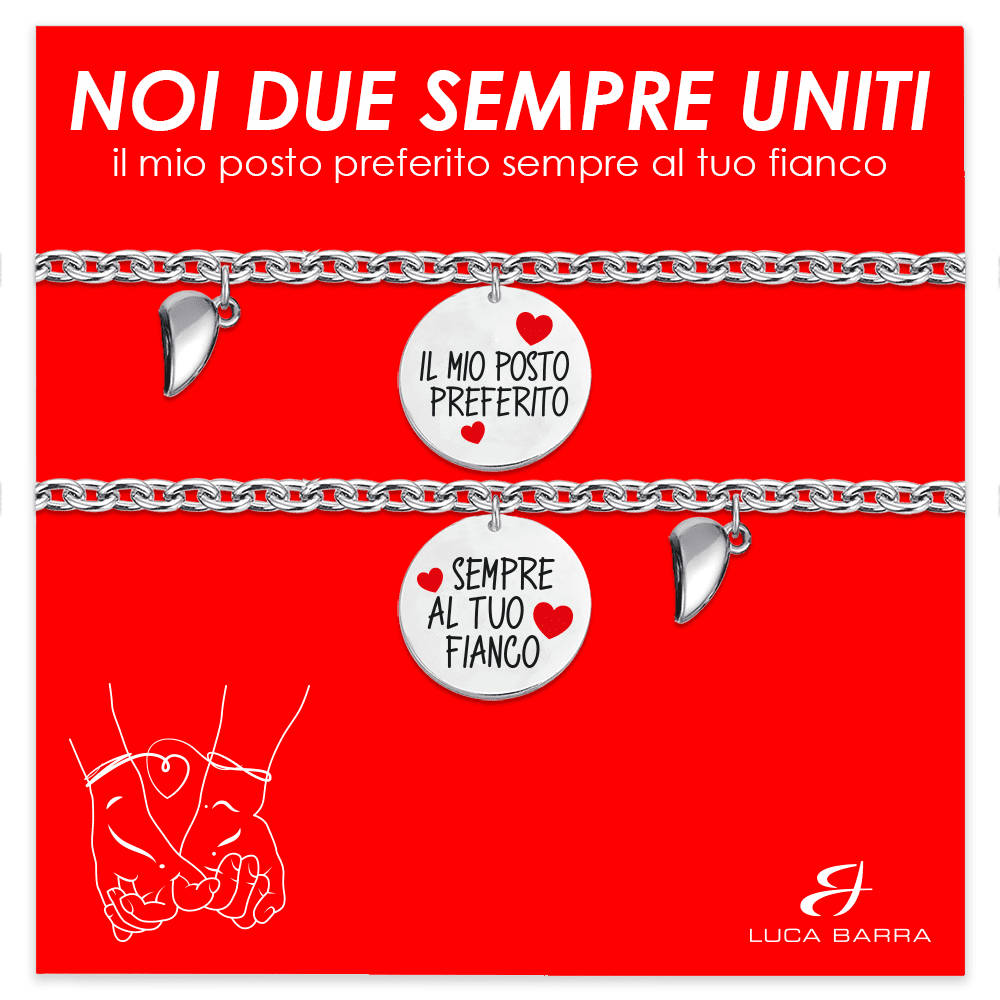 PULSERA IMÁN CORAZÓN DE ACERO PARA MUJER