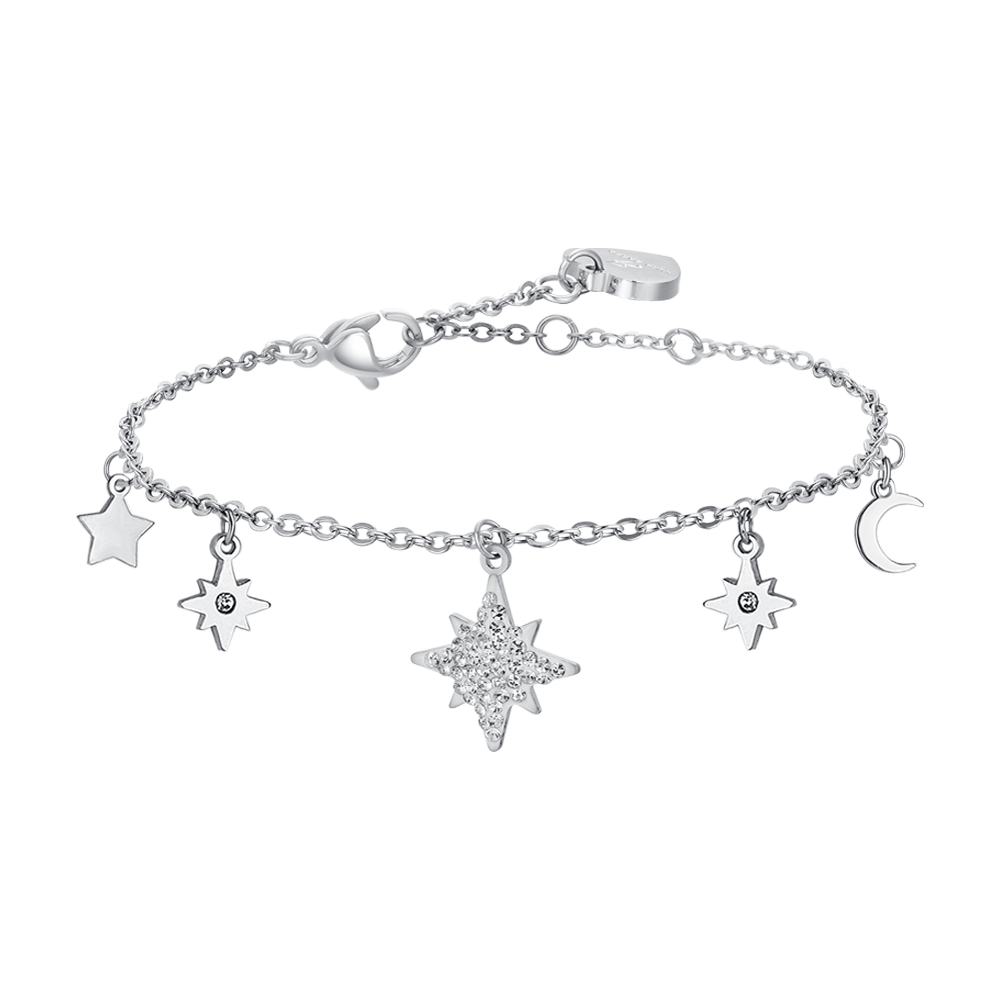 SISSI STAR BRAZALETE DE ACERO PARA MUJER