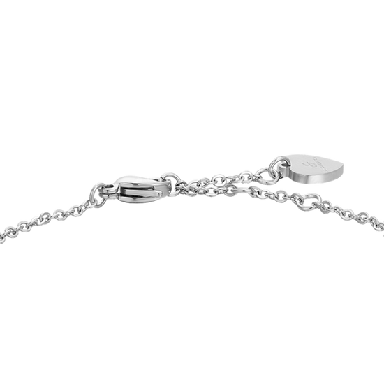 PULSERA DE ACERO ÁGATA AZUL PARA MUJER