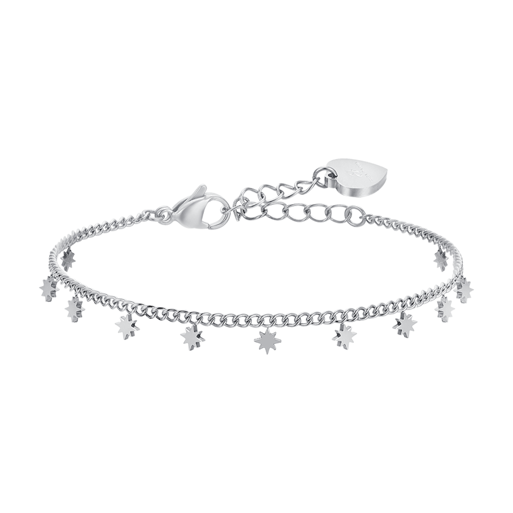 SISSI STARS BRAZALETE DE ACERO PARA MUJER