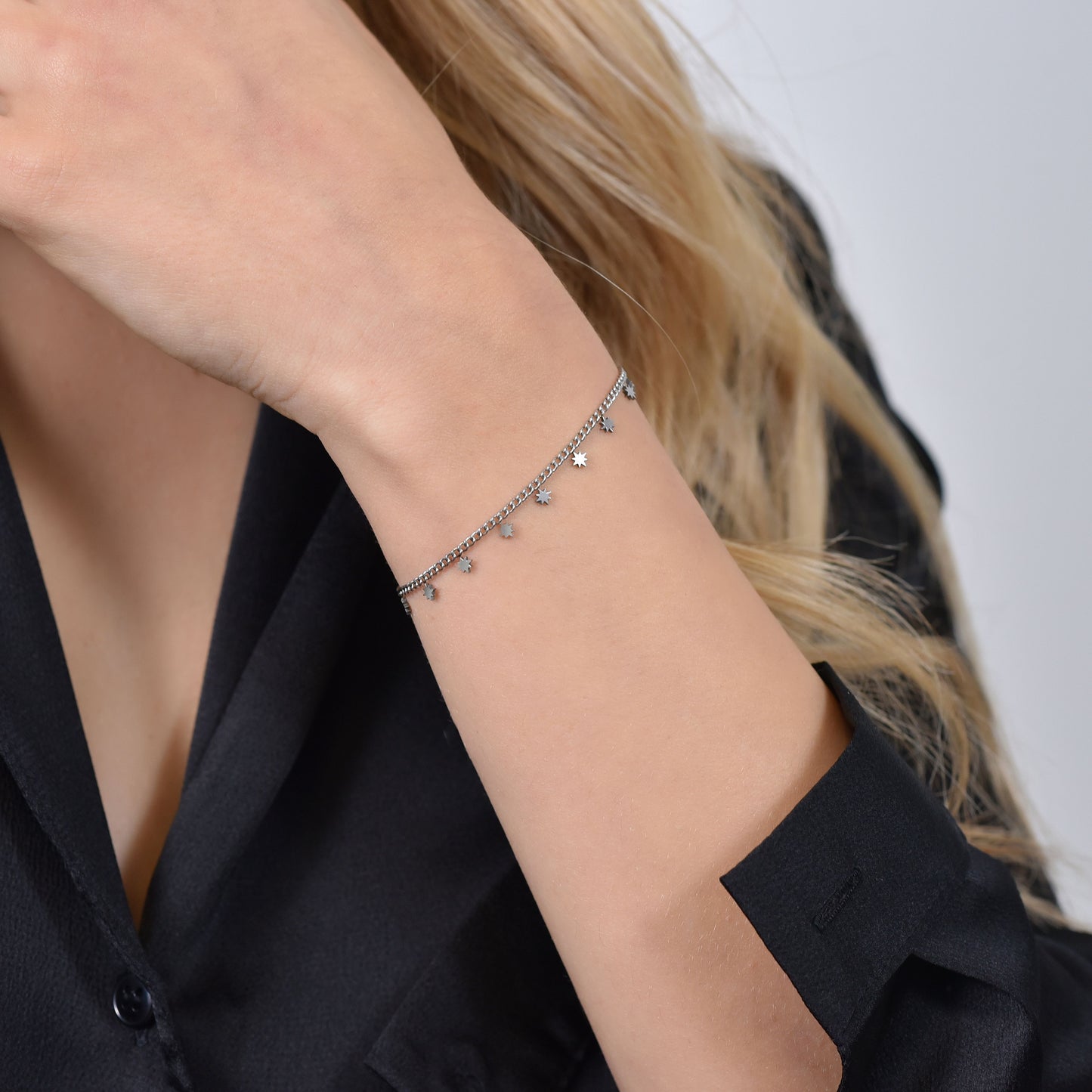 SISSI STARS BRAZALETE DE ACERO PARA MUJER
