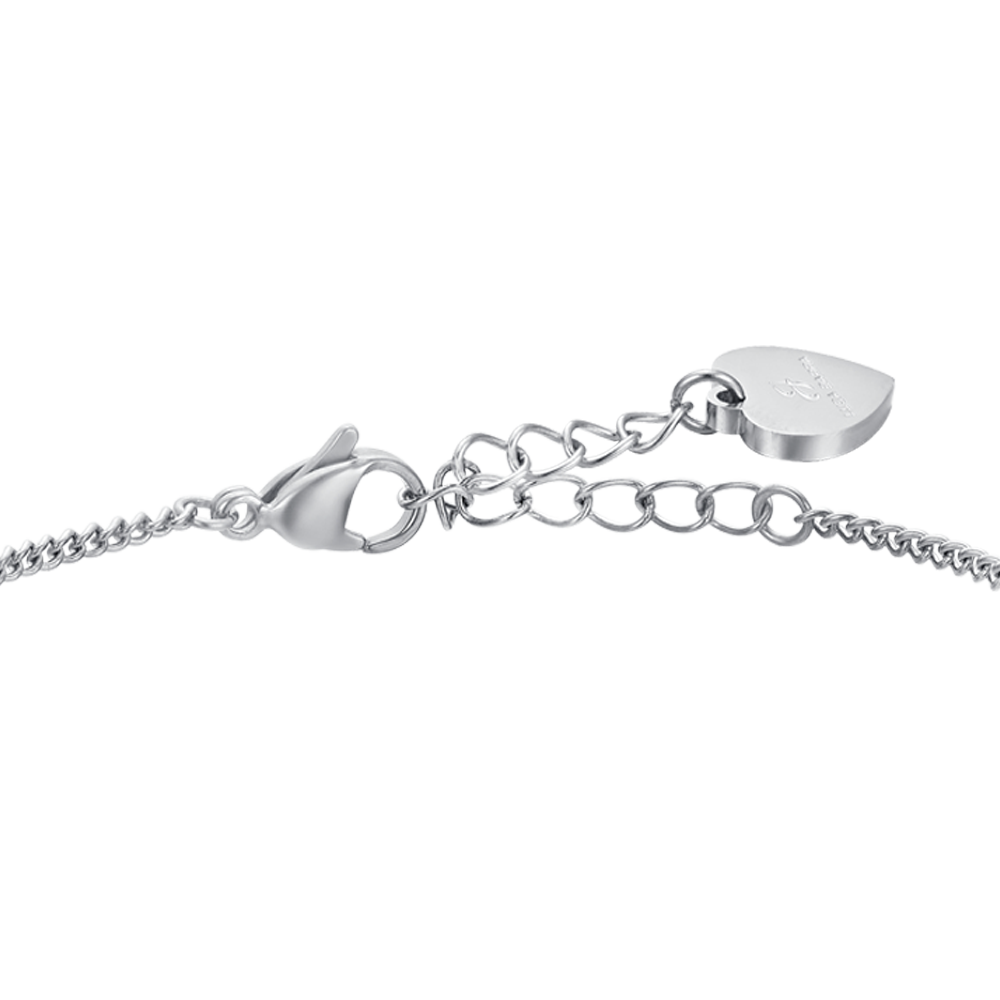 PULSERA DE ACERO PARA MUJER CON CÍRCULOS