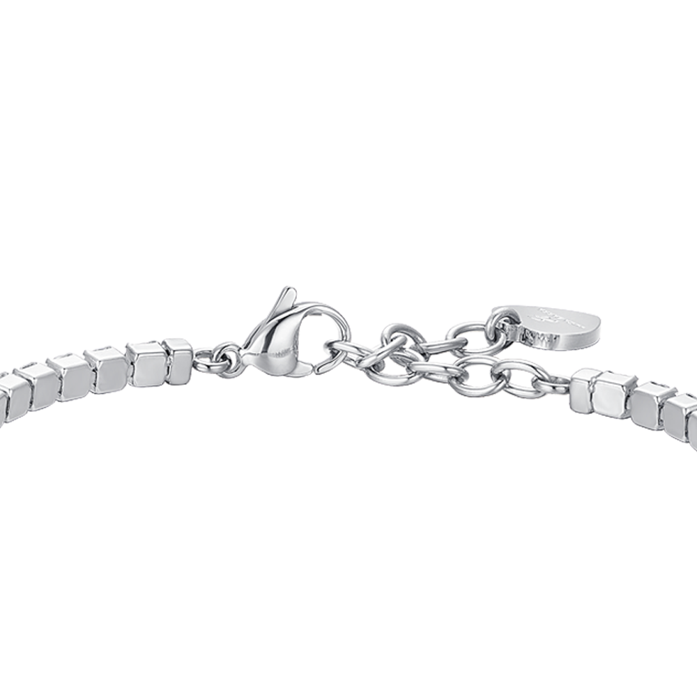 PULSERA TENIS MUJER CRISTALES VIOLETAS