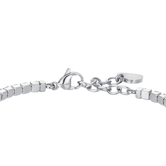 PULSERA TENIS MUJER CRISTALES VIOLETAS