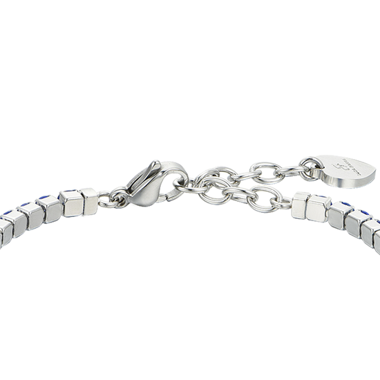 Subir imagen a la Galería PULSERA TENIS CRISTAL AZUL MUJER
