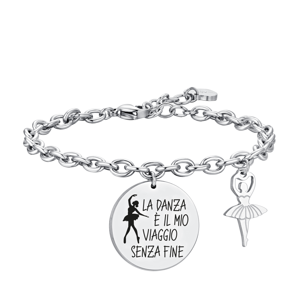 BALLERINA BRAZALETE DE ACERO PARA MUJER