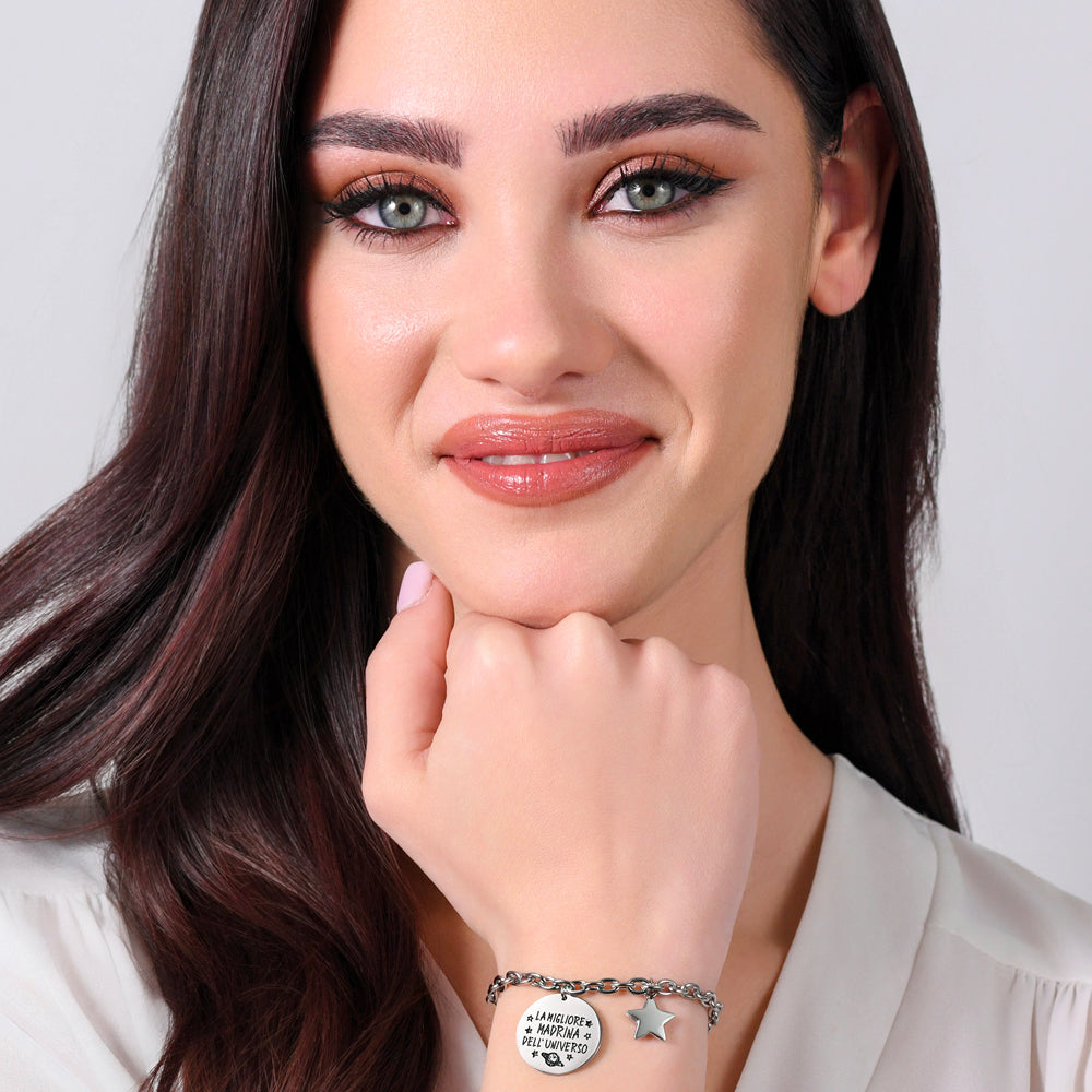 PULSERA MADRINA DE ACERO