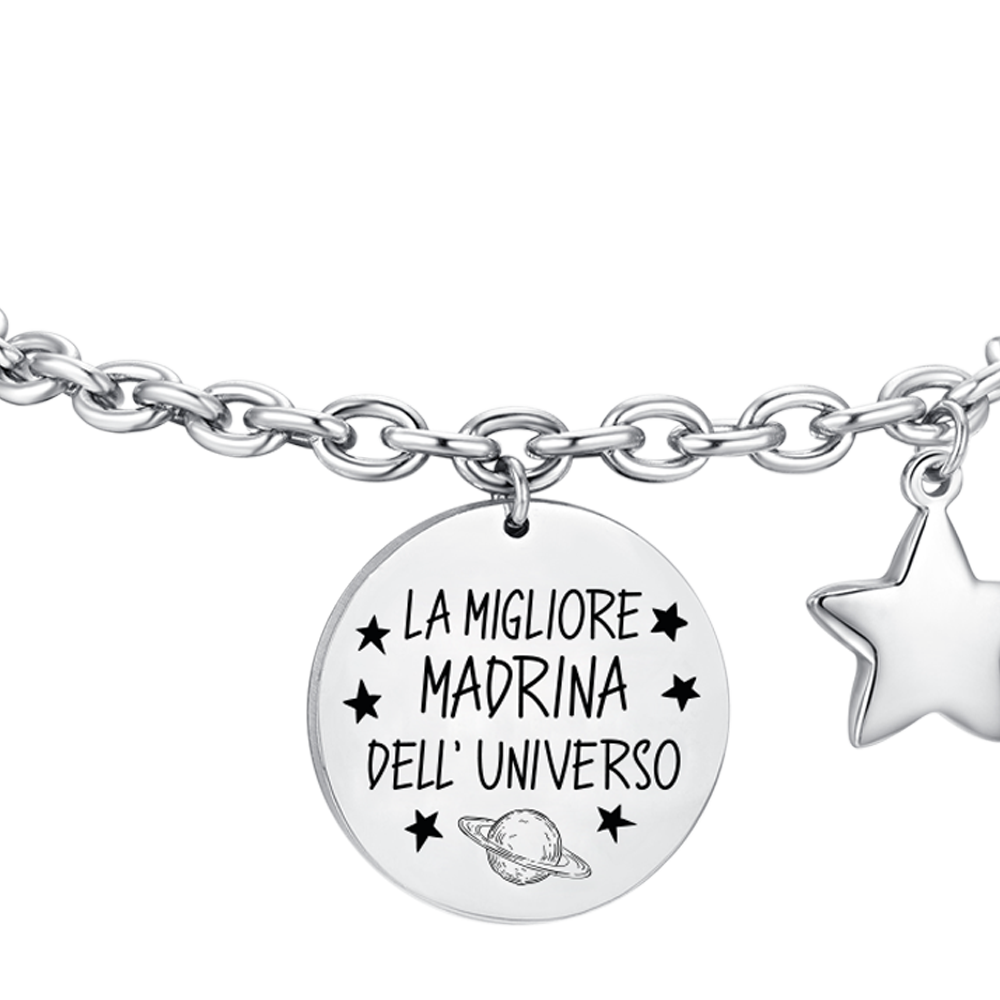 PULSERA MADRINA DE ACERO