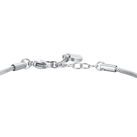 BRAZALETE DE ACERO PARA MUJER CON GARRA
