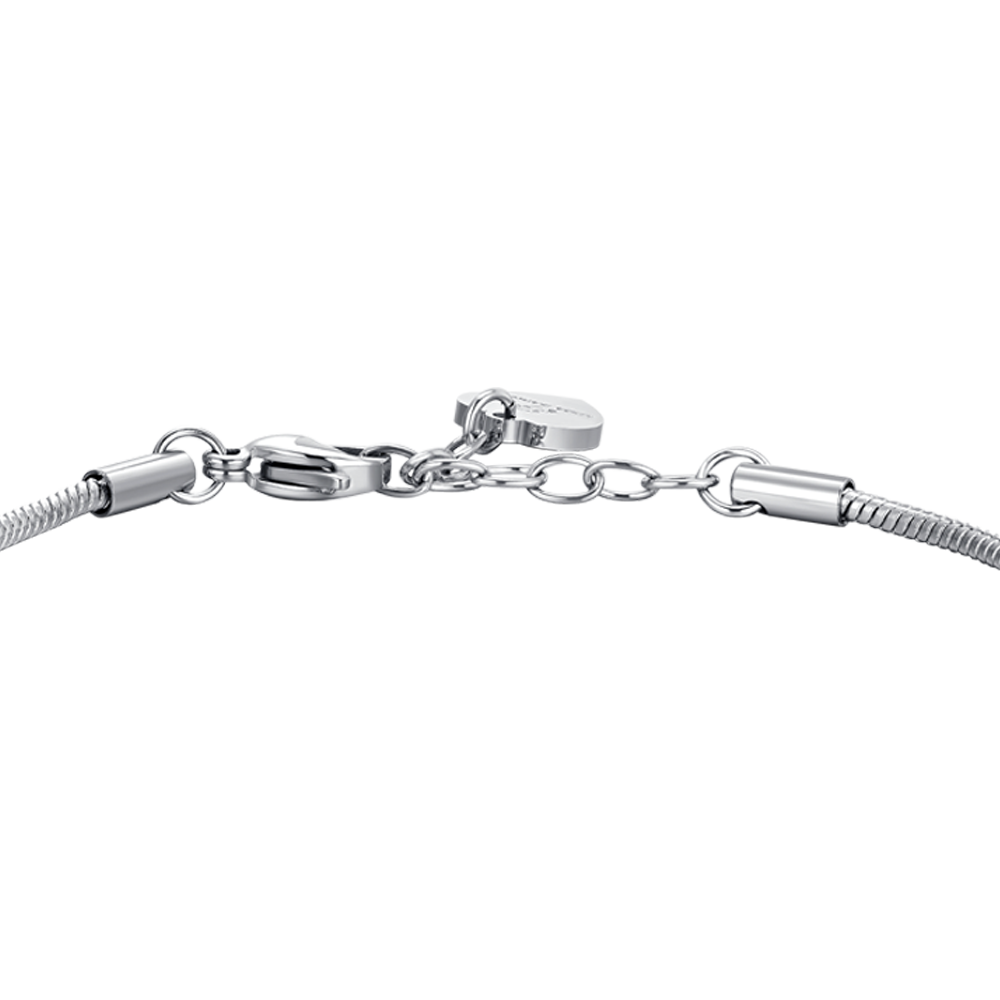 PULSERA DE ACERO PARA MUJER CON UNICORNIO