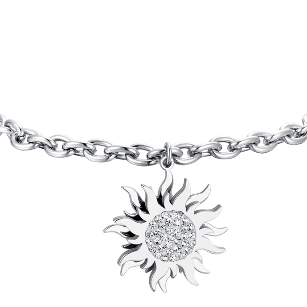 SOL GIRATORIO BRAZALETE DE ACERO PARA MUJER