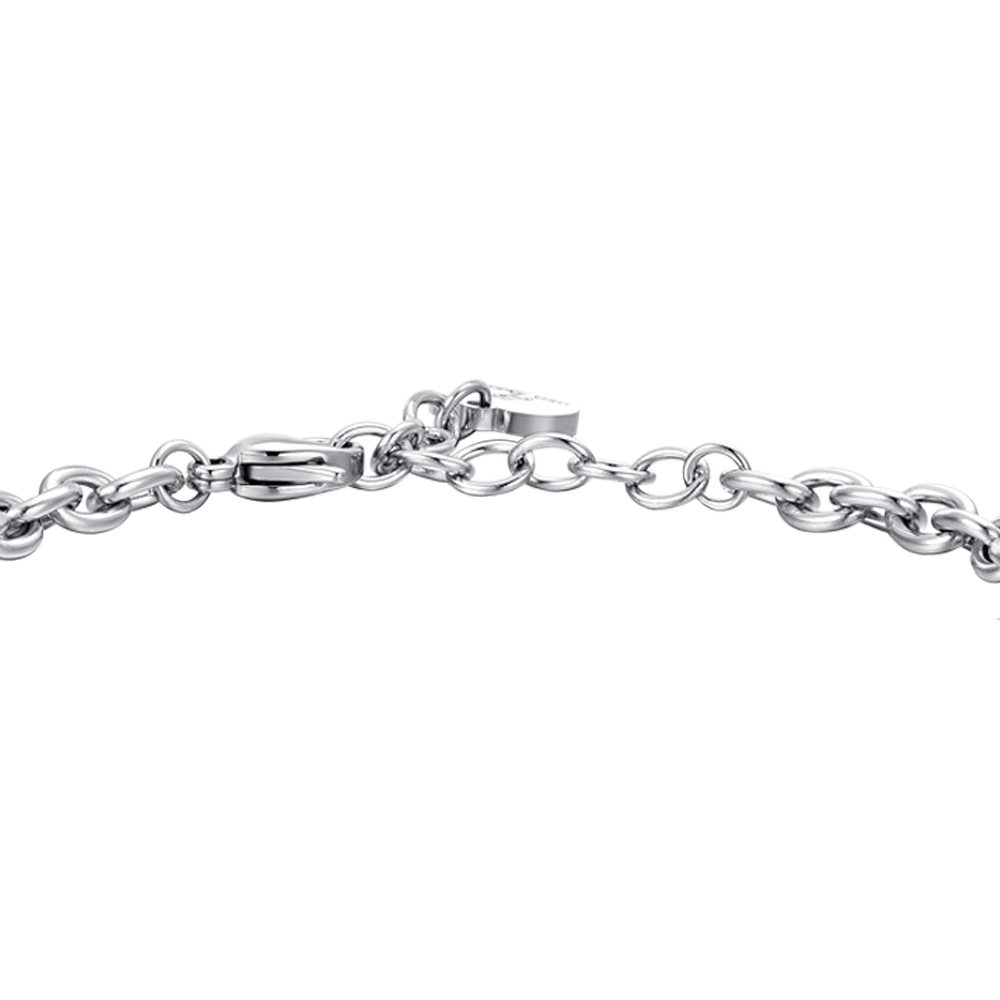 PULSERA GIRATORIA DE ACERO FLOR DE LA VIDA
