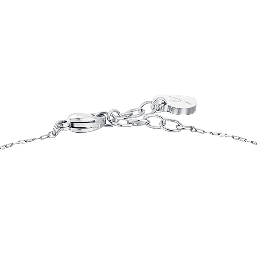 PULSERA DE ACERO PARA MUJER CON PERLAS