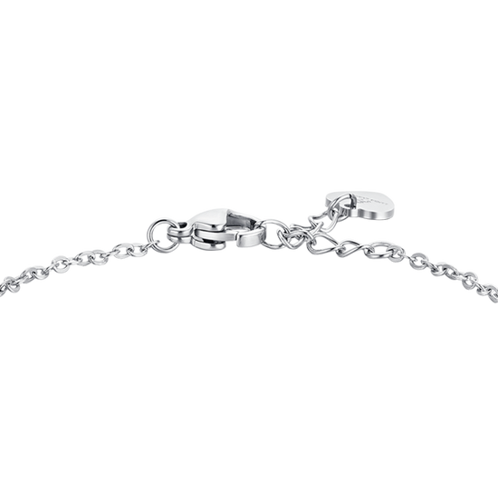 BRAZALETE DE ACERO DE CUATRO CARAS CON CUERNOS PARA MUJER
