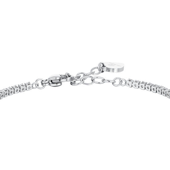PULSERA DE TENIS FLOR DE ACERO PARA SEÑORA