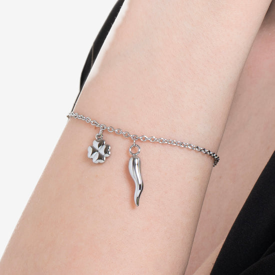 BRAZALETE DE ACERO PARA MUJER