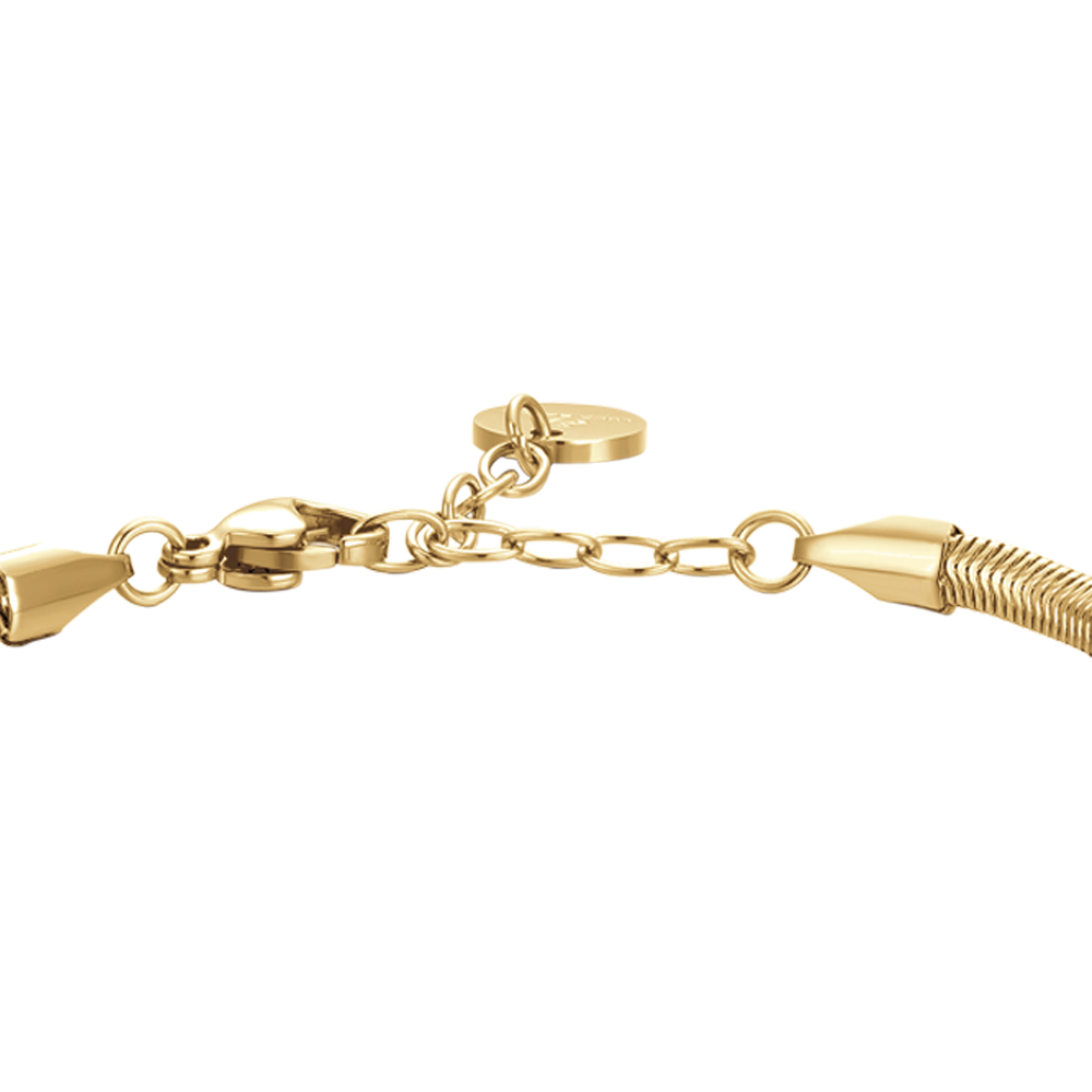 BRACCIALE DONNA IN ACCIAIO  IP GOLD
