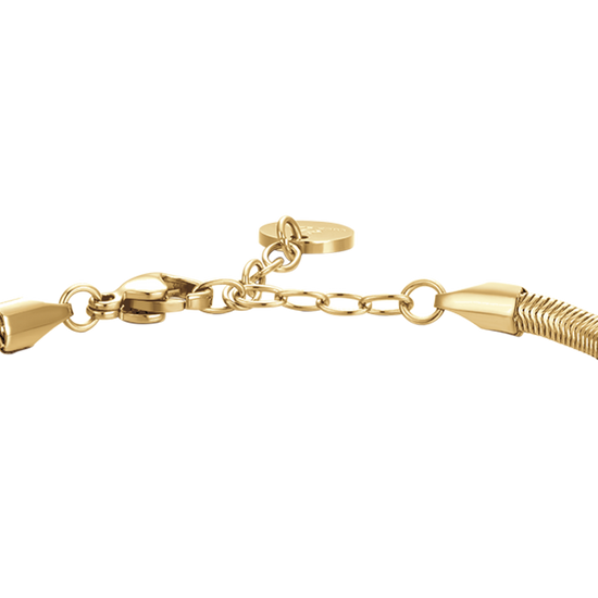 BRACCIALE DONNA IN ACCIAIO  IP GOLD