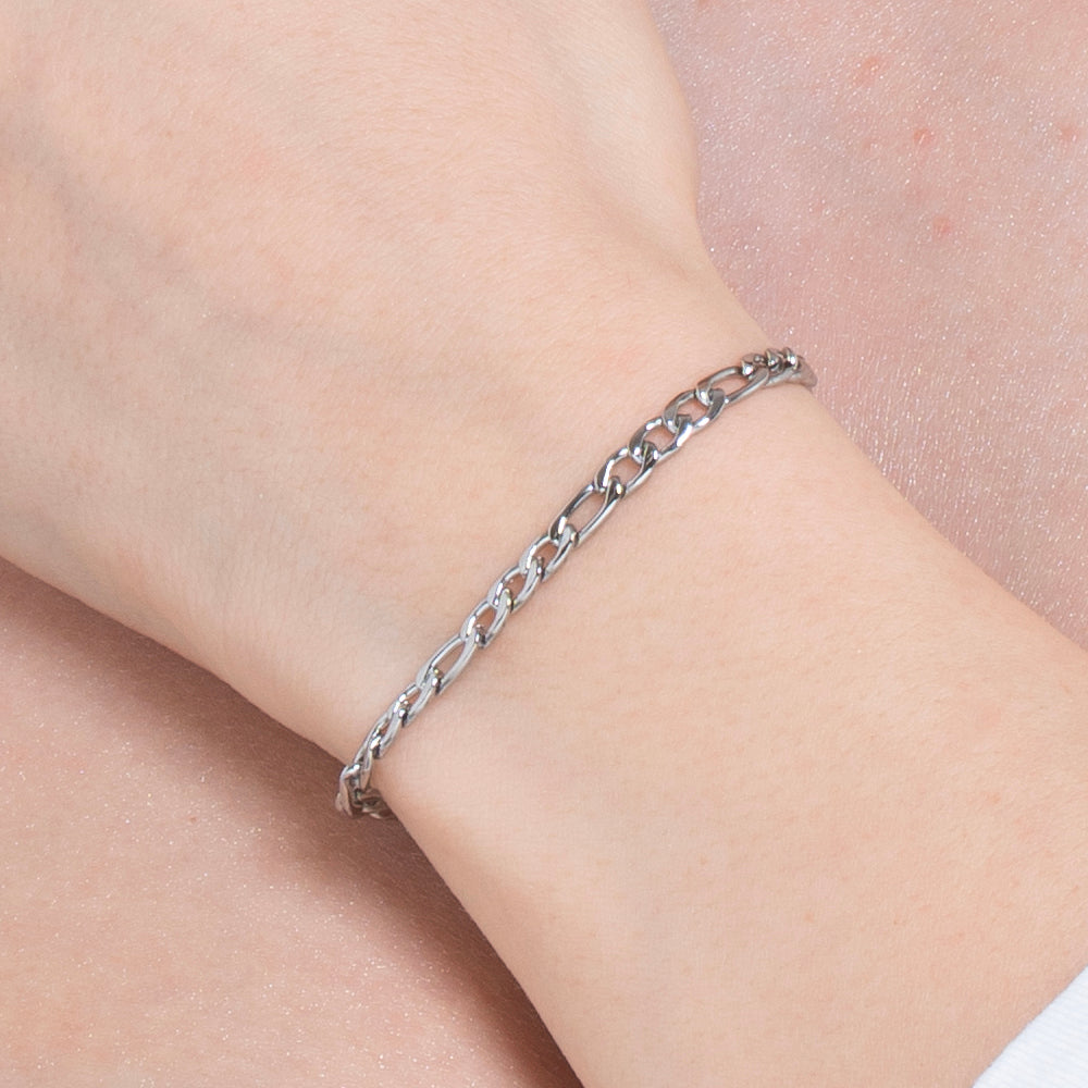 BRAZALETE DE ACERO PARA MUJER