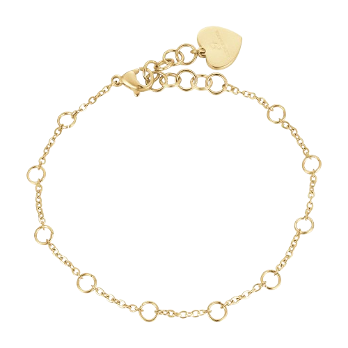 BRACCIALE DONNA IN ACCIAIO IP GOLD