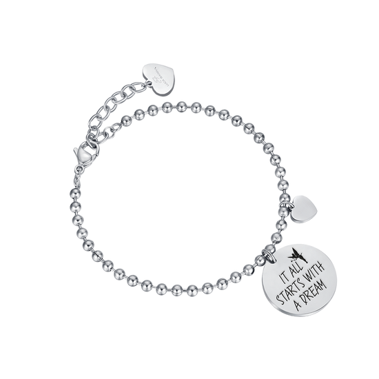 PULSERA DE ACERO "TODO EMPIEZA CON UN SUEÑO