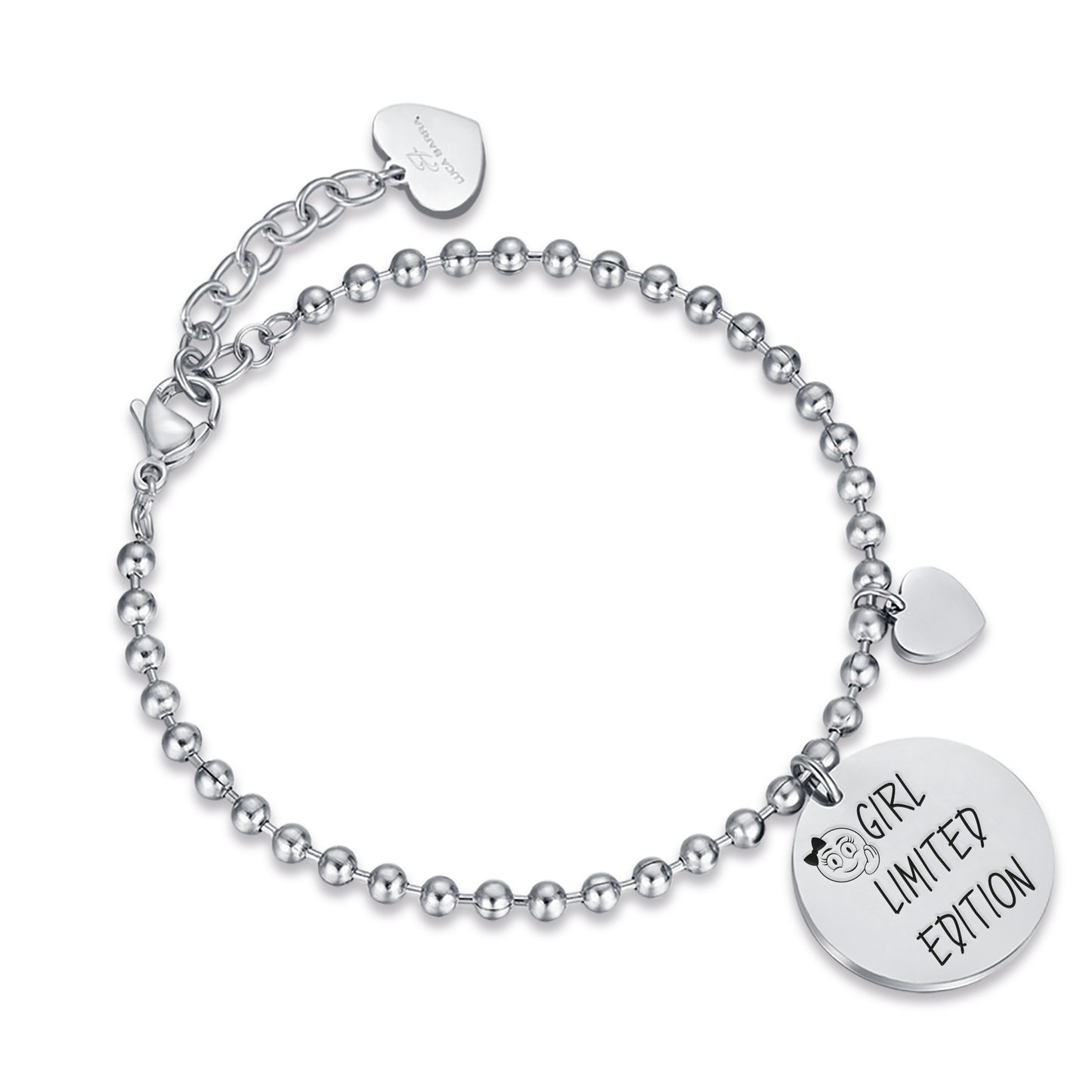 BRAZALETE DE ACERO DE "EDICIÓN LIMITADA" PARA CHICAS