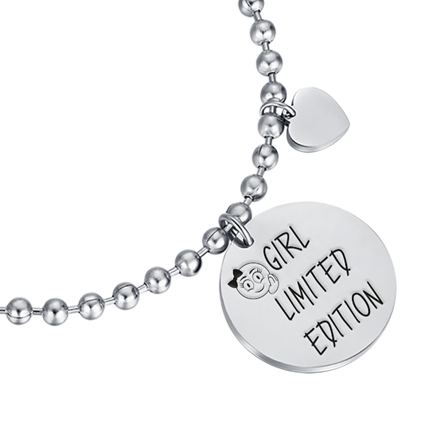 BRAZALETE DE ACERO DE "EDICIÓN LIMITADA" PARA CHICAS