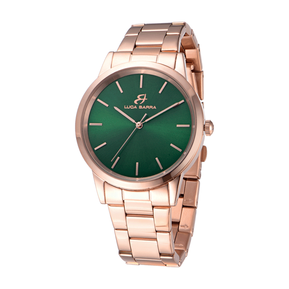 RELOJ DE CABALLERO CON CAJA DE ACERO CHAPADO EN ORO ESFERA CHAPADA EN ORO