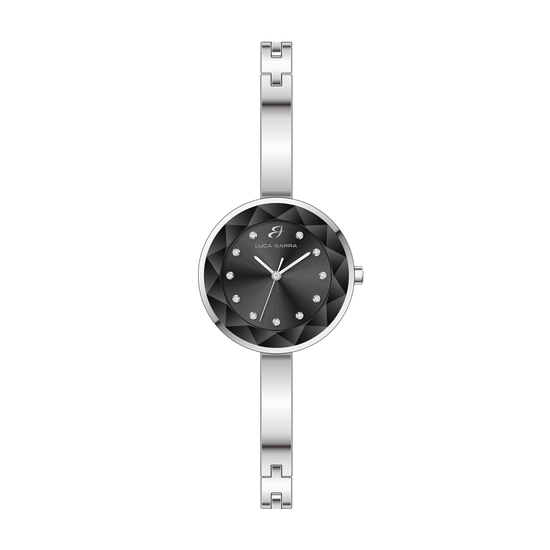 RELOJ SEÑORA ACERO ESFERA NEGRA