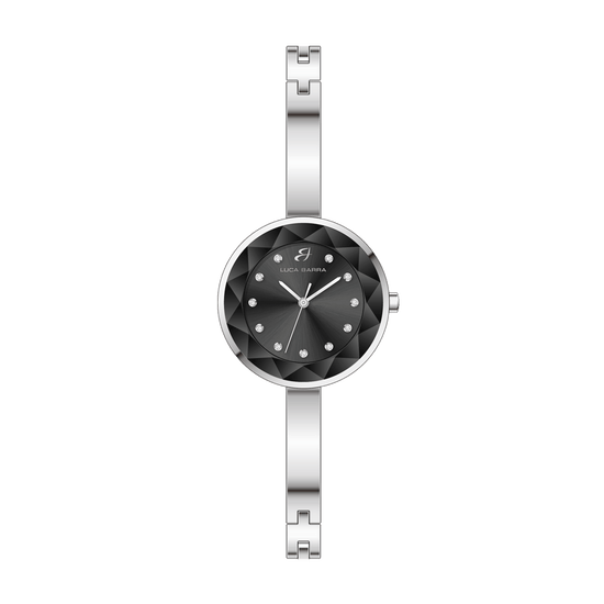 RELOJ SEÑORA ACERO ESFERA NEGRA