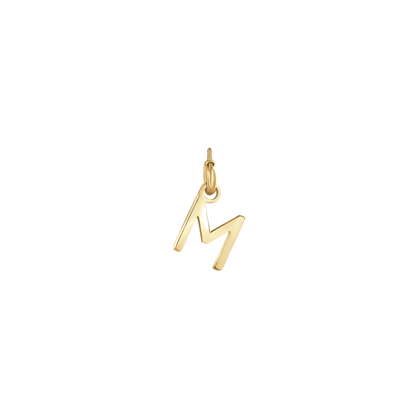 CHARM LETRA G EN ACERO DORADO
