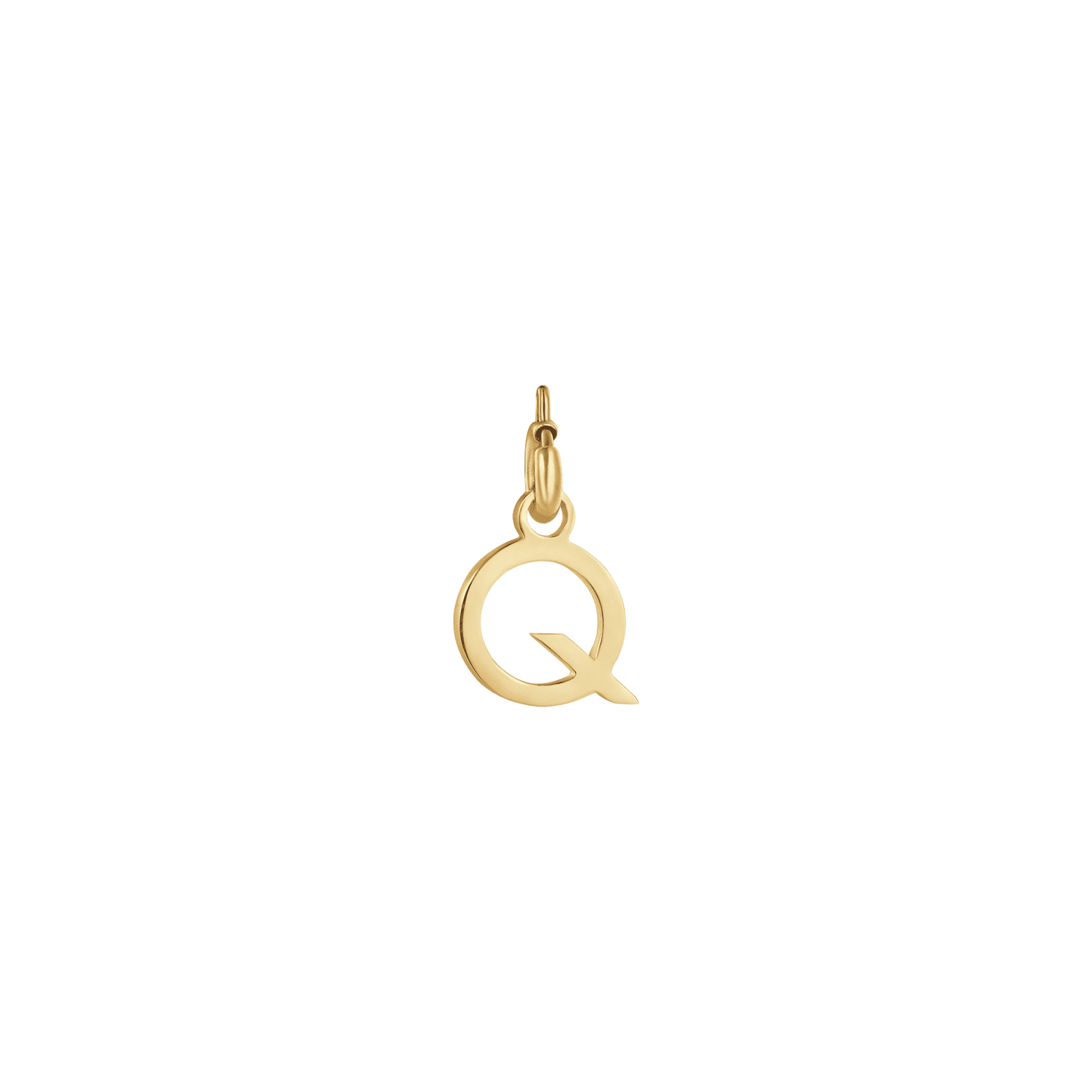 CHARM LETRA G EN ACERO DORADO