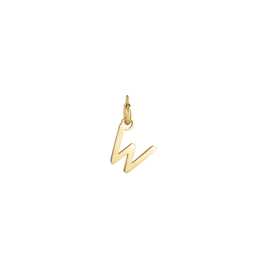 CHARM LETRA G EN ACERO DORADO