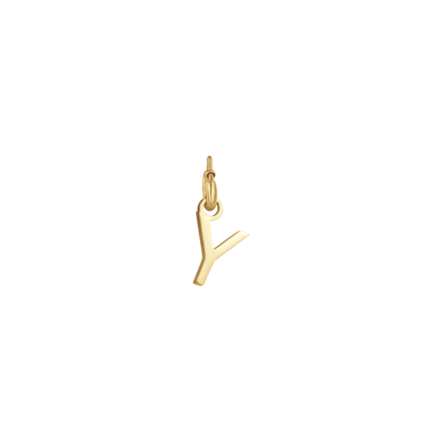 CHARM LETRA G EN ACERO DORADO