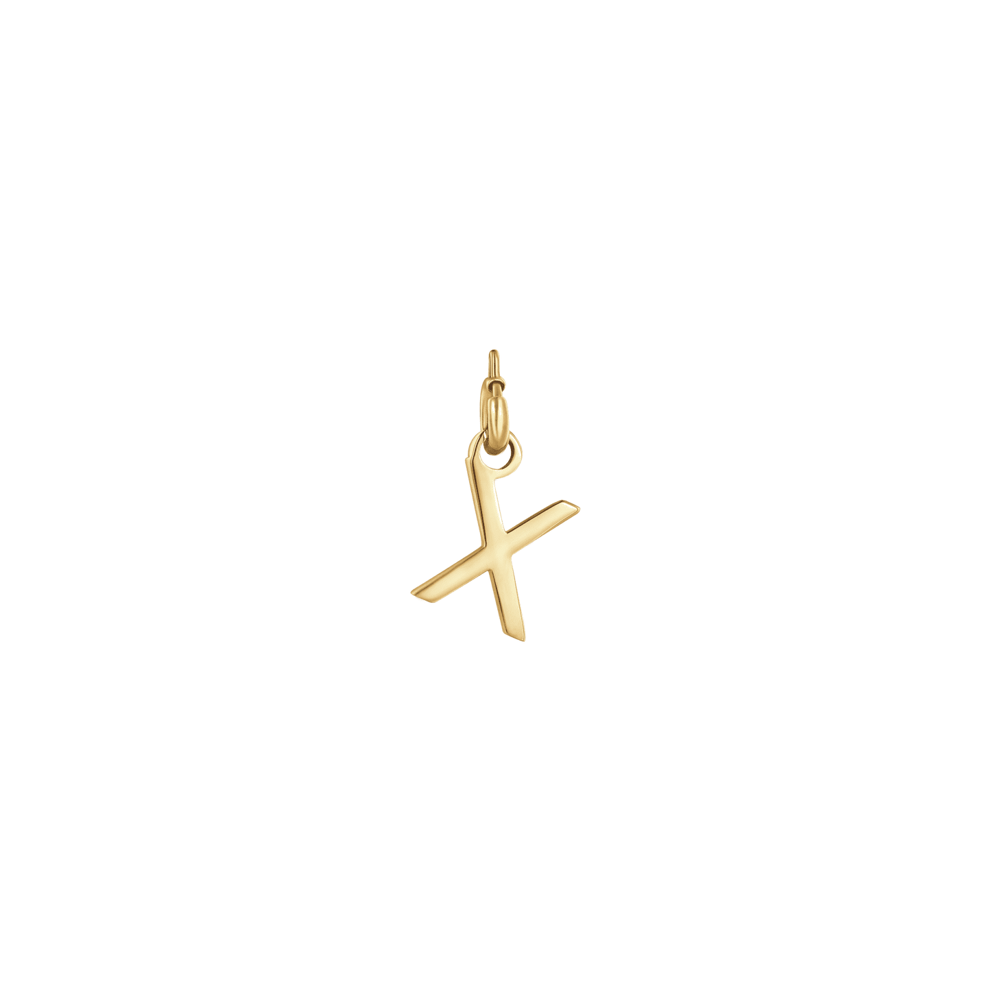 CHARM LETRA G EN ACERO DORADO