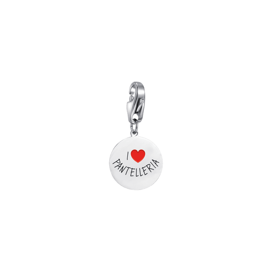 CHARM DE ACERO I LOVE PANTELLERIA