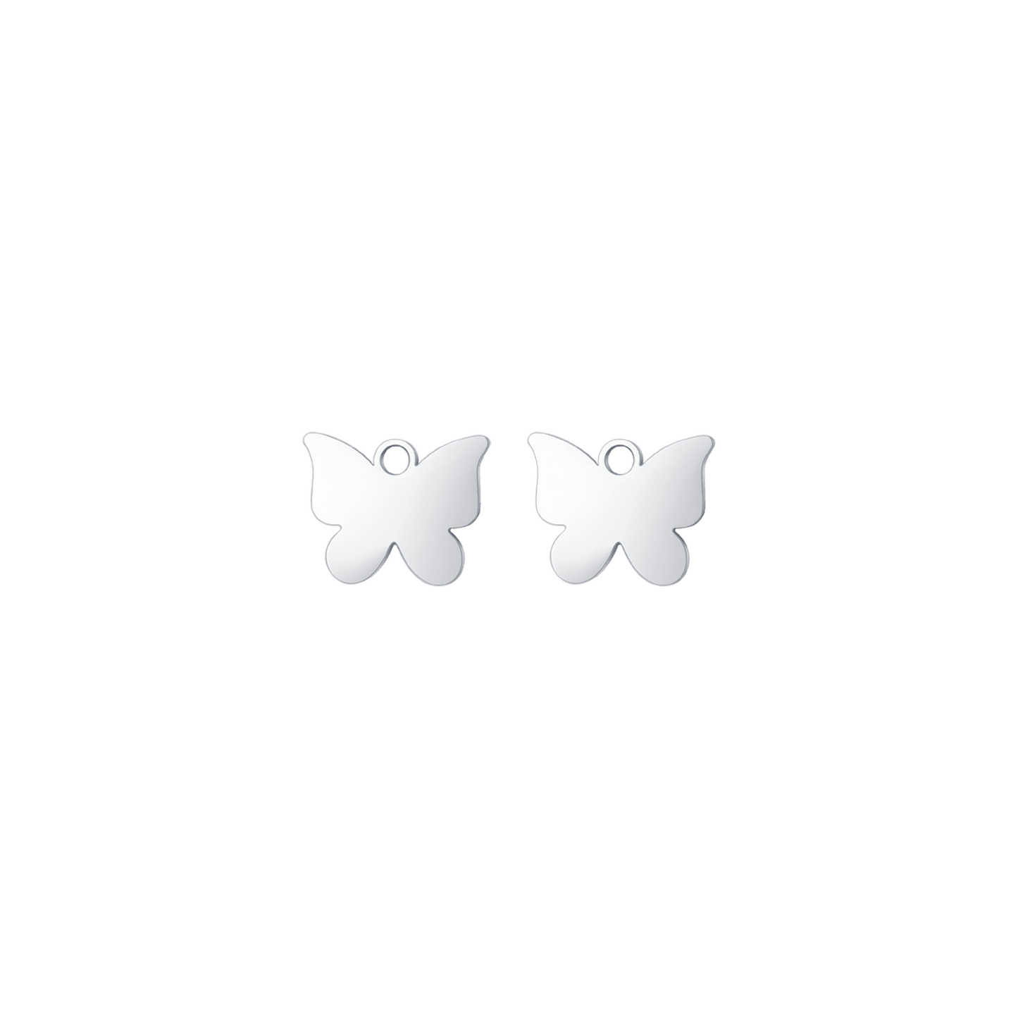 COLGANTE DE MARIPOSA DE ACERO