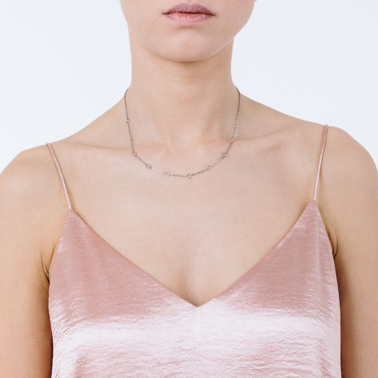 COLLAR DE ACERO PARA MUJER CON CIERRE