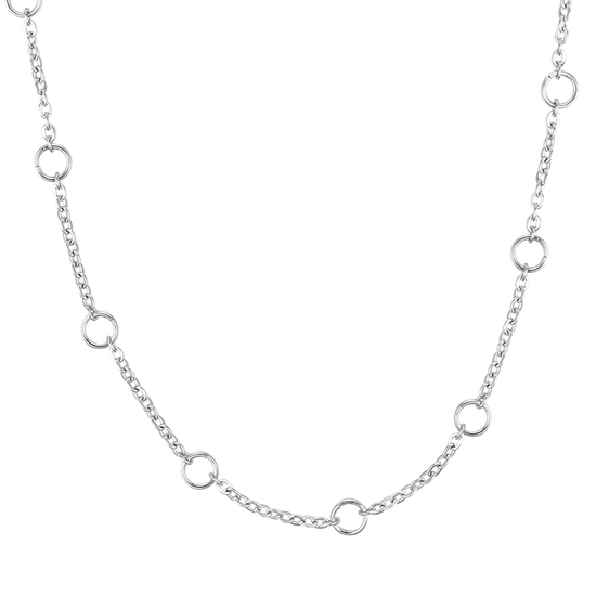 COLLAR DE ACERO PARA MUJER CON CIERRE