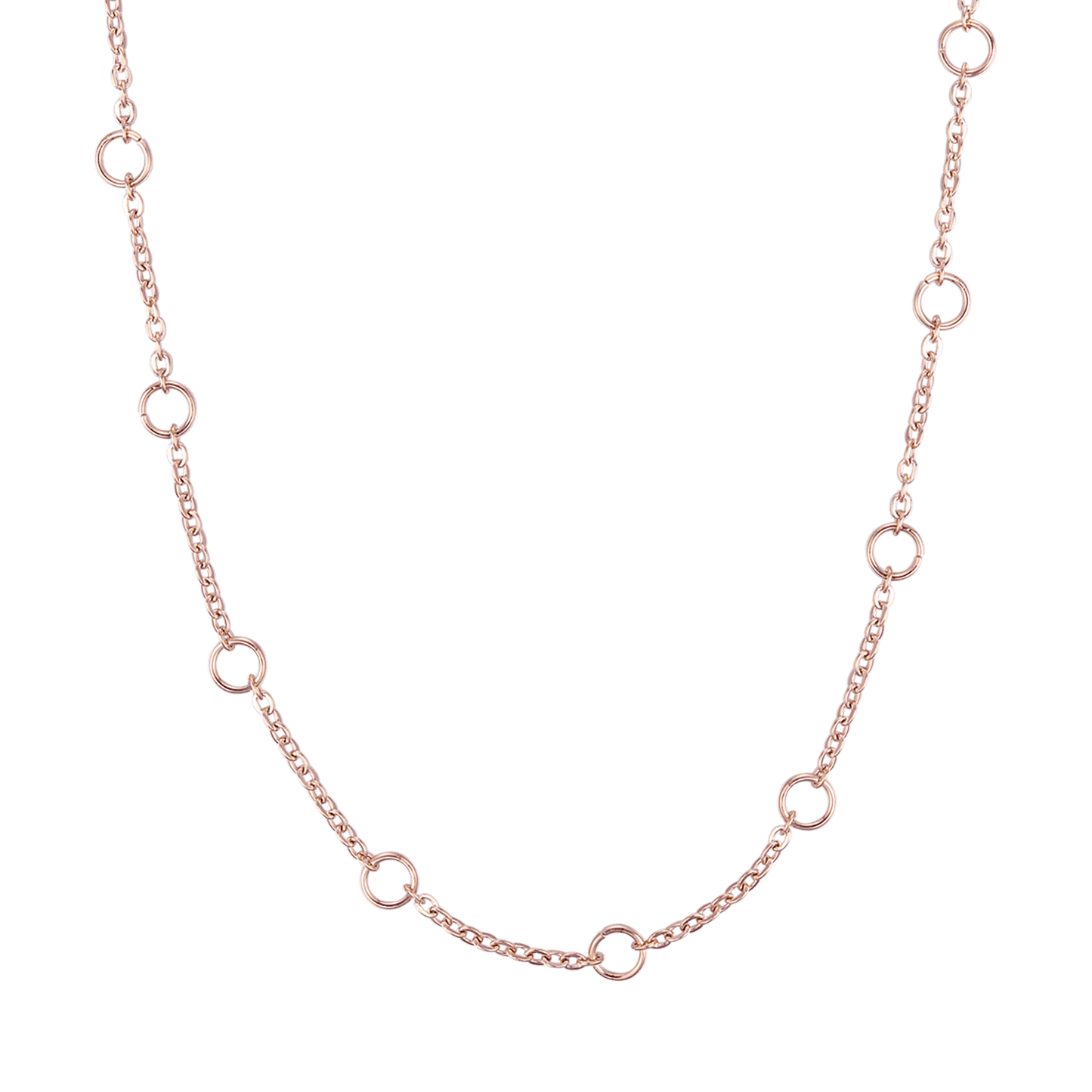 COLLAR DE ACERO IP ROSE
