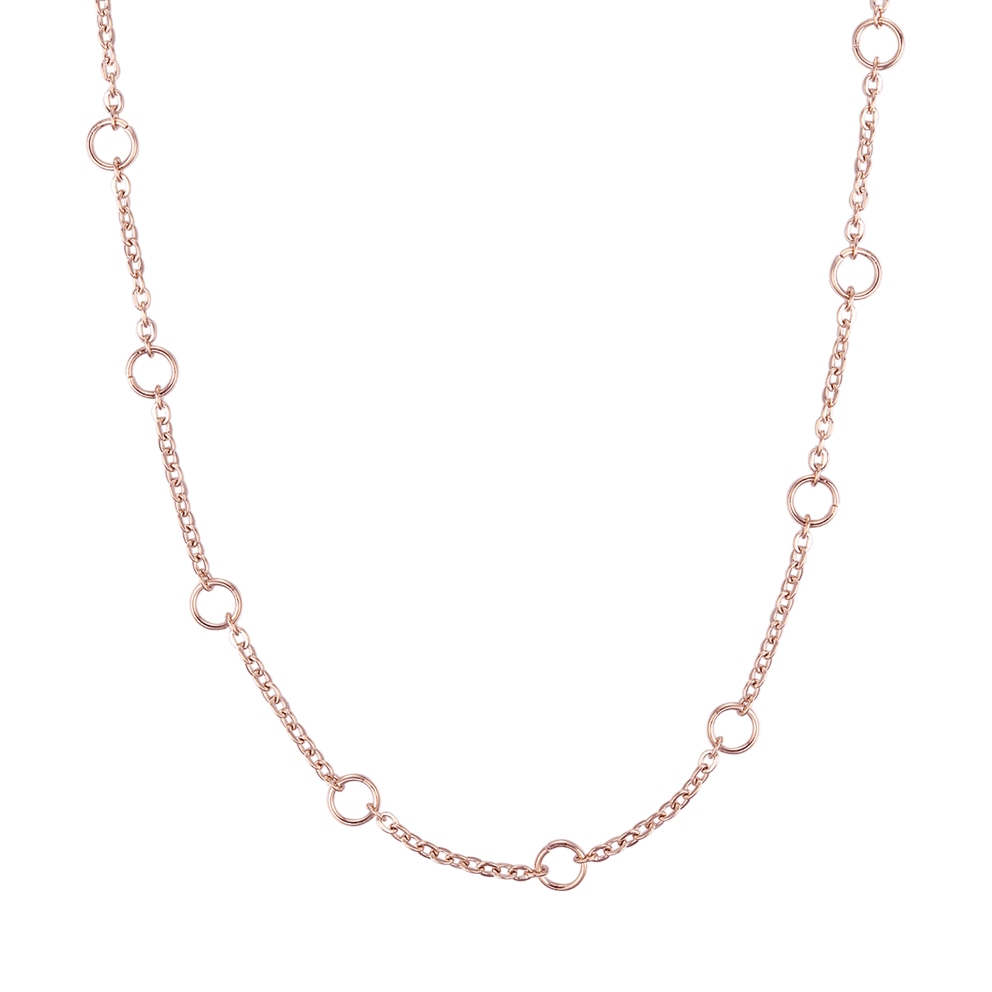 COLLAR DE ACERO ROSA PARA MUJER Luca Barra