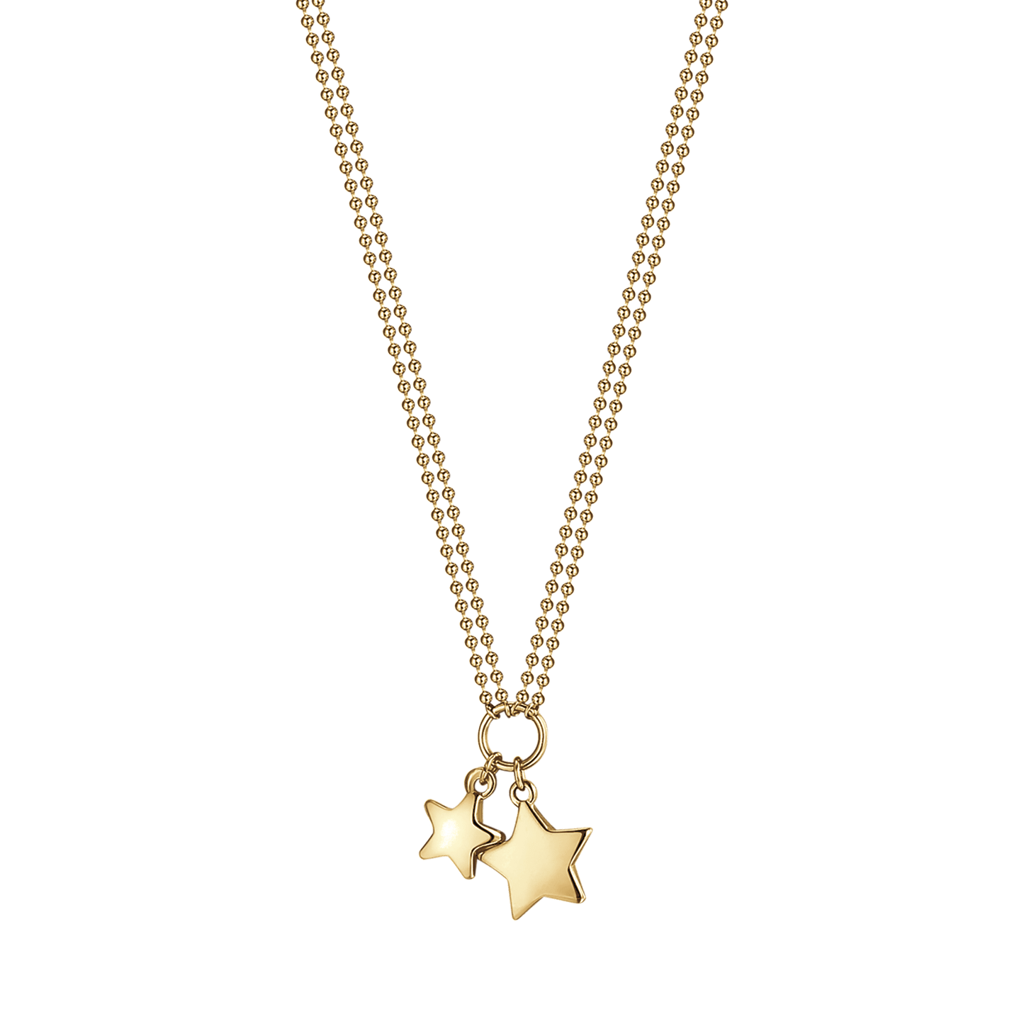 COLLAR DE ORO IP PARA MUJER CON ESTRELLAS Luca Barra