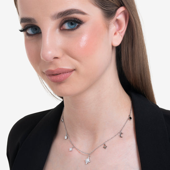 SISSI STAR COLLAR DE ACERO PARA MUJER
