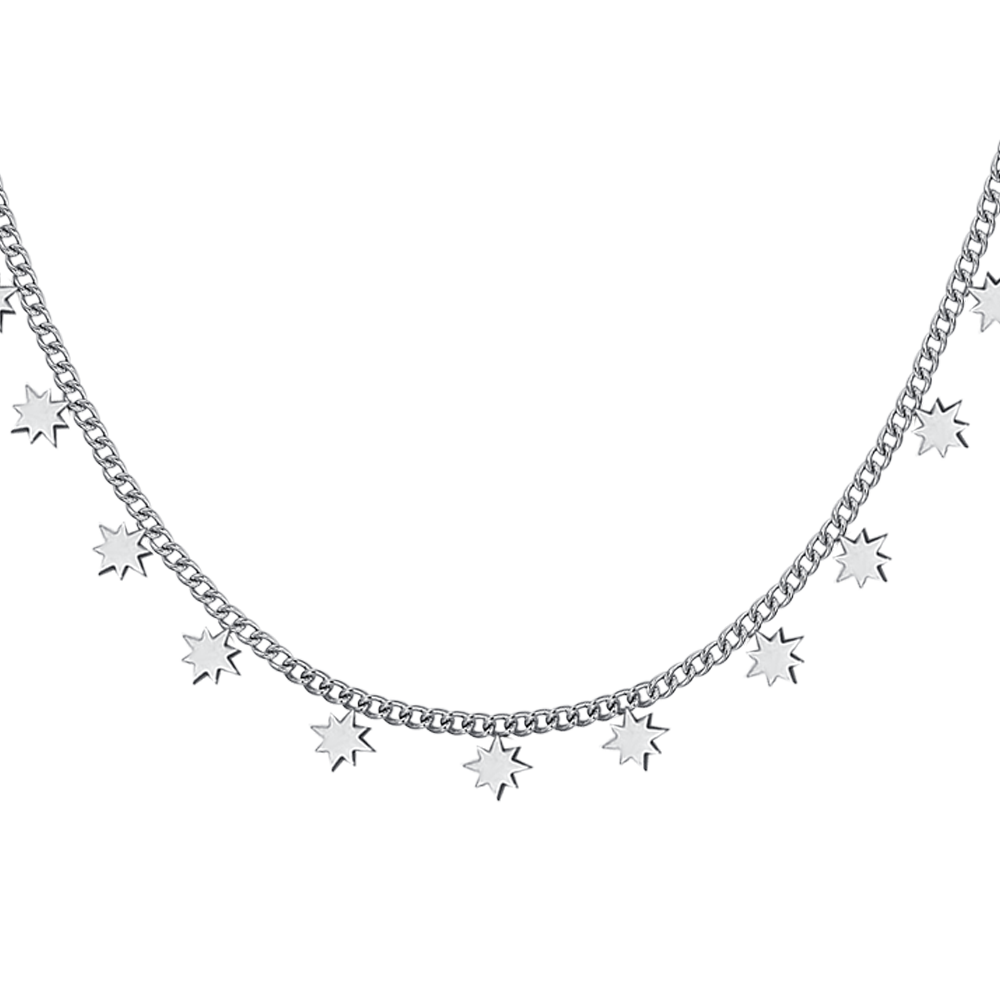 SISSI ESTRELLAS COLLAR DE ACERO